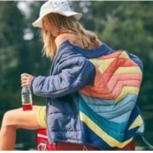 FP Primaloft Midnight Moon Quilted Puffa VSCO Insulated Outerwear Bomber Jacket